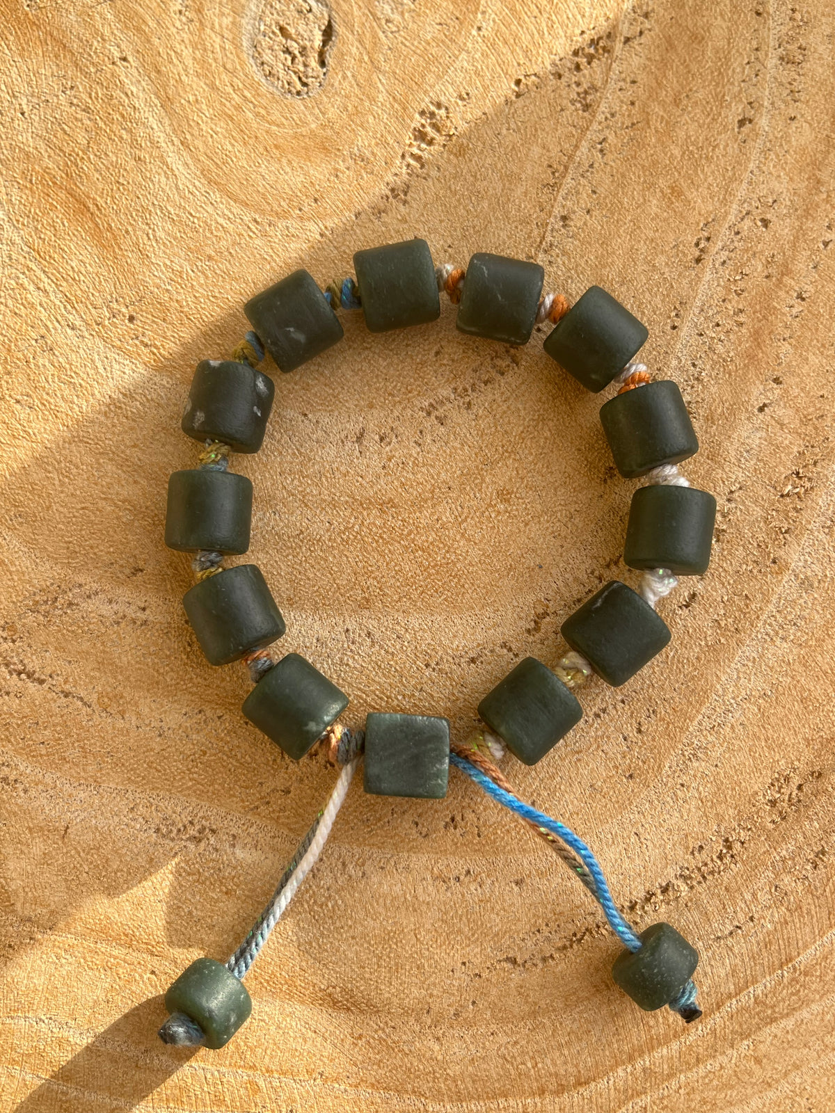 Dark Green Hetian Jade Bracelets