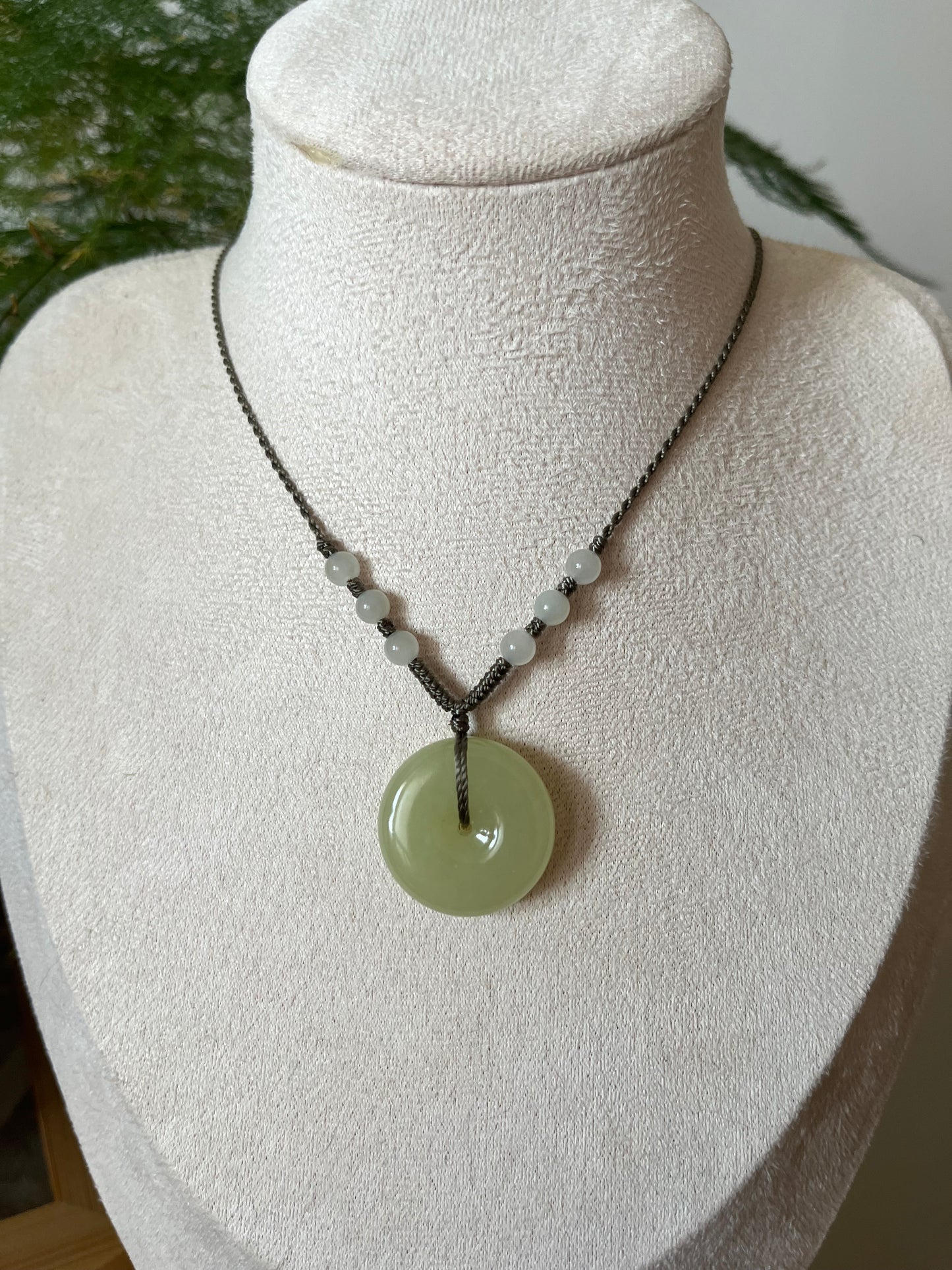 Yellow Hetian Jade Safty Buckle, PI Pendant | 和田黄口平安扣