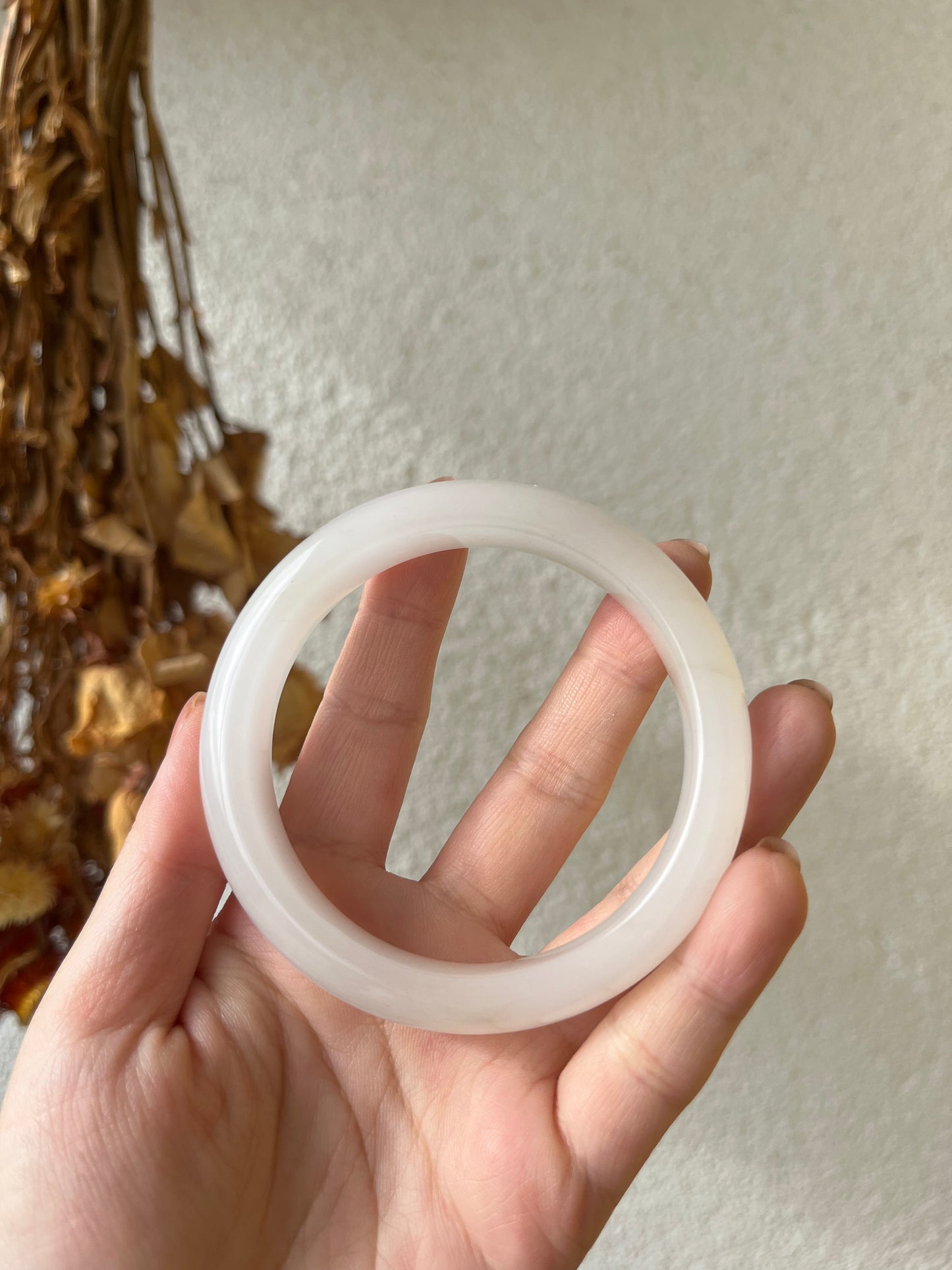 Natural Tianshan Cui Bangle 60mm, 天然天山翠手镯