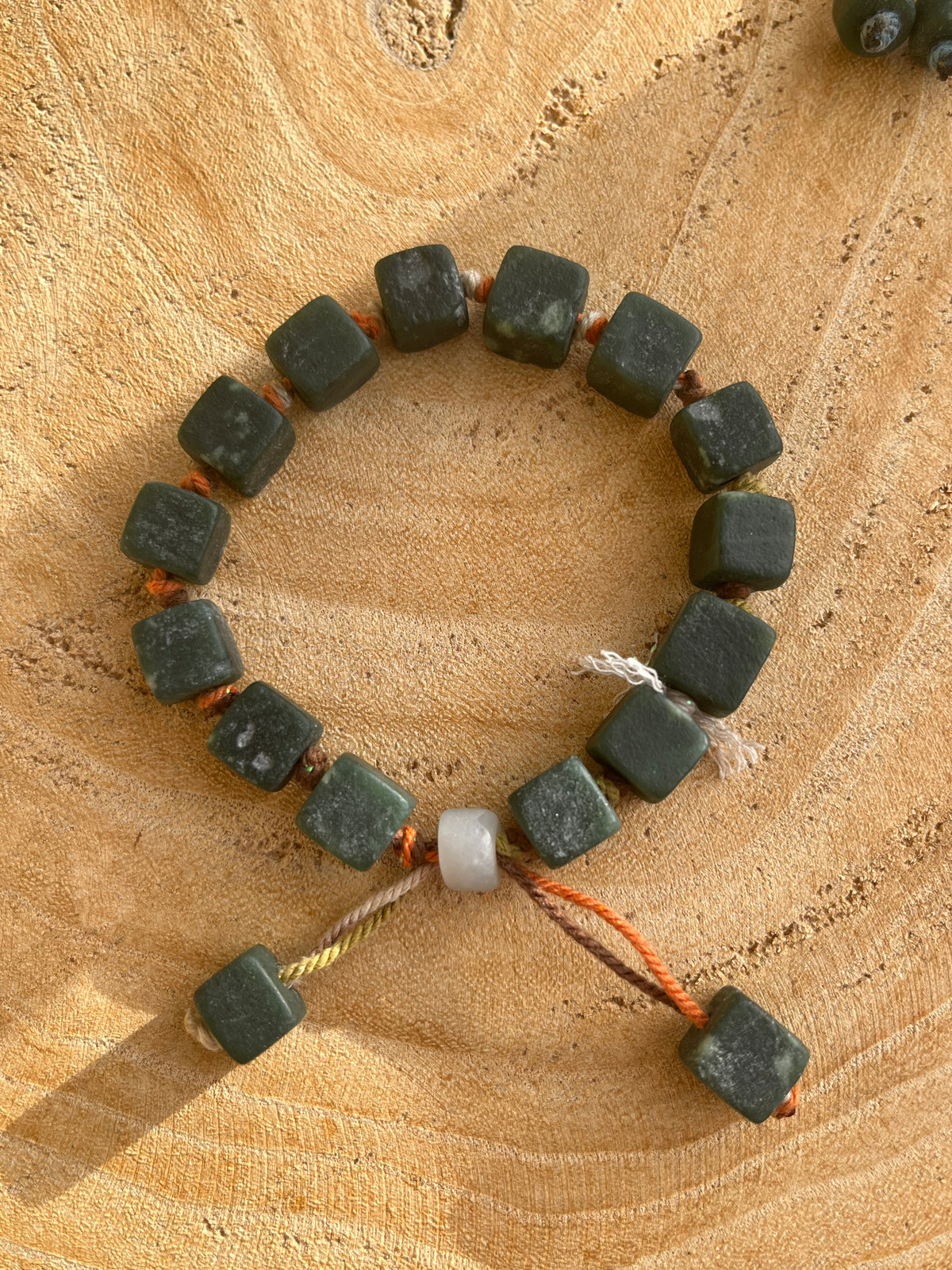 Dark Green Hetian Jade Bracelets