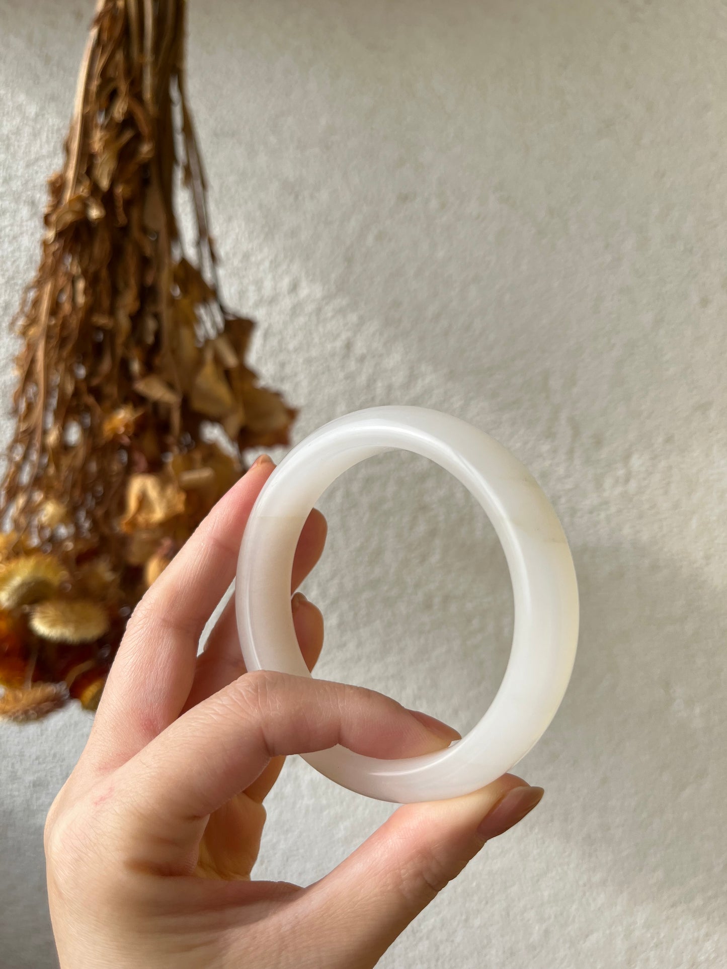 Natural Tianshan Cui Bangle 60mm, 天然天山翠手镯