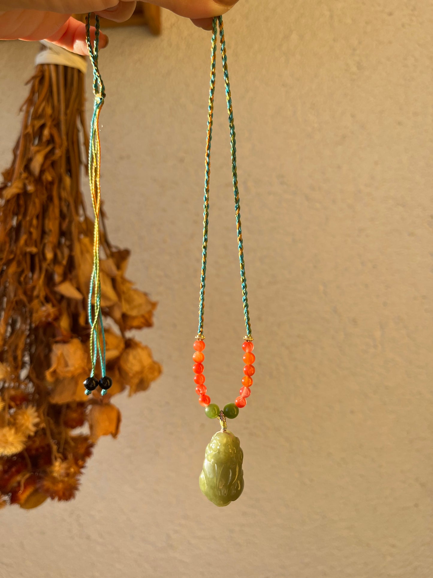 Yellowish Green Hetian Jade Pixiu | 和田青黄口貔貅