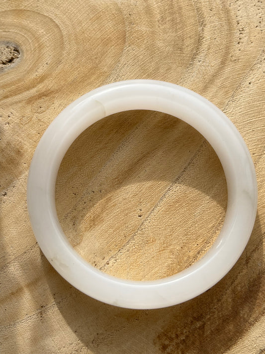 Natural Tianshan Cui Bangle 60mm, 天然天山翠手镯