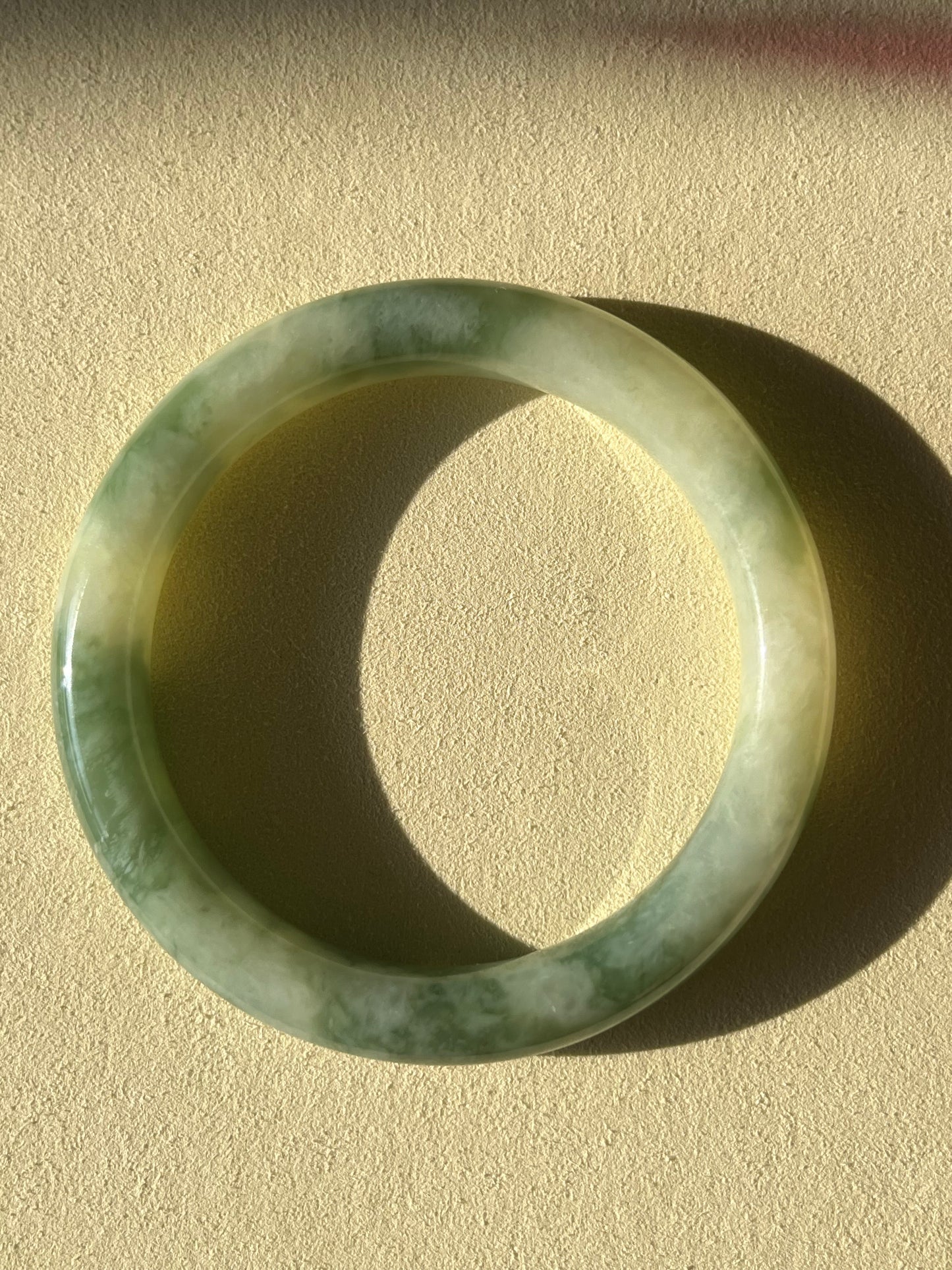 Xiu Jade Bangle and Cat Paw Necklace