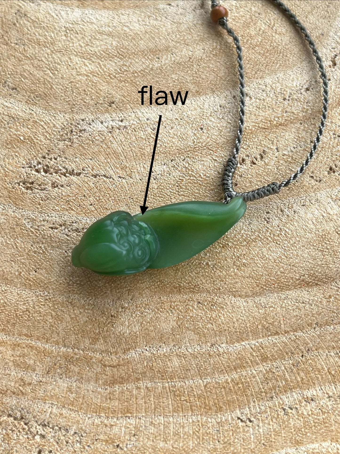Hand Carved Green Hetian Jade Lotus