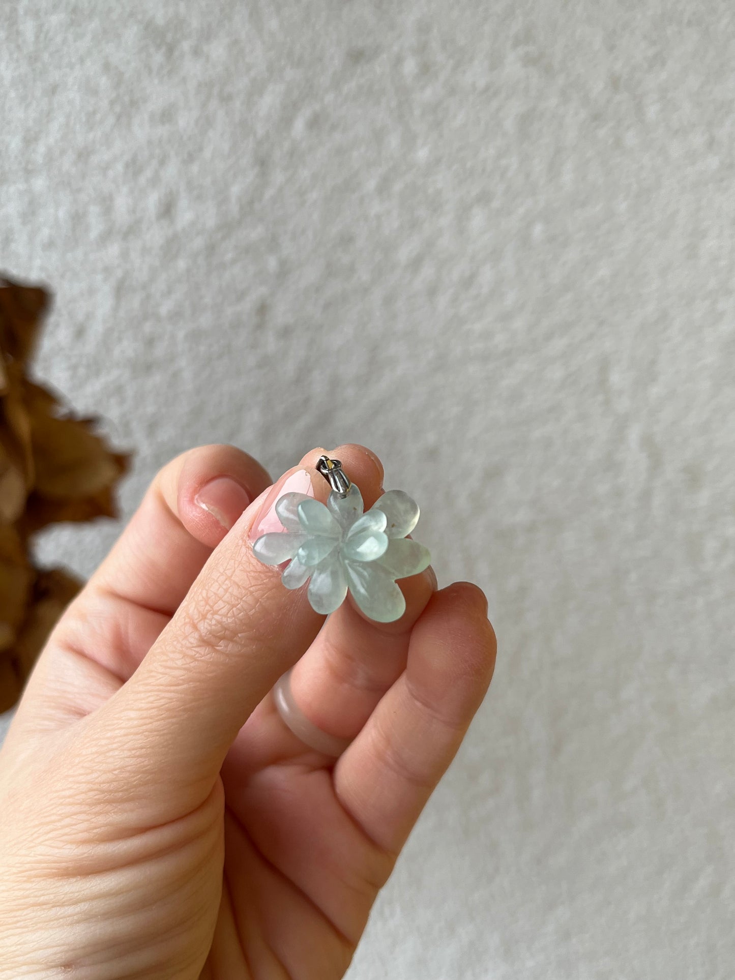 Hand Carved Blue Xiu Jade Pendants | 手雕岫玉天青冻小吊坠