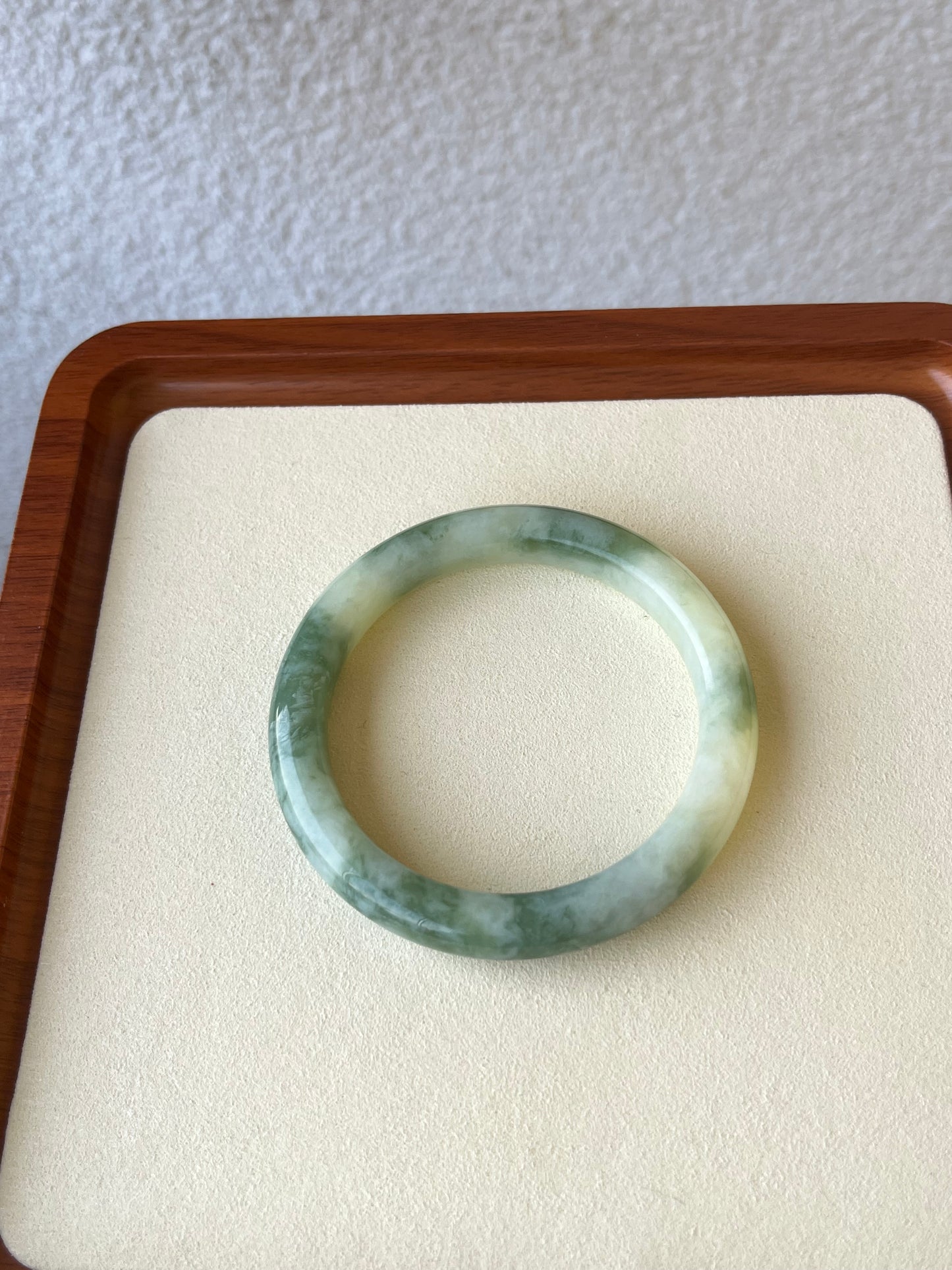 Xiu Jade Bangle and Cat Paw Necklace